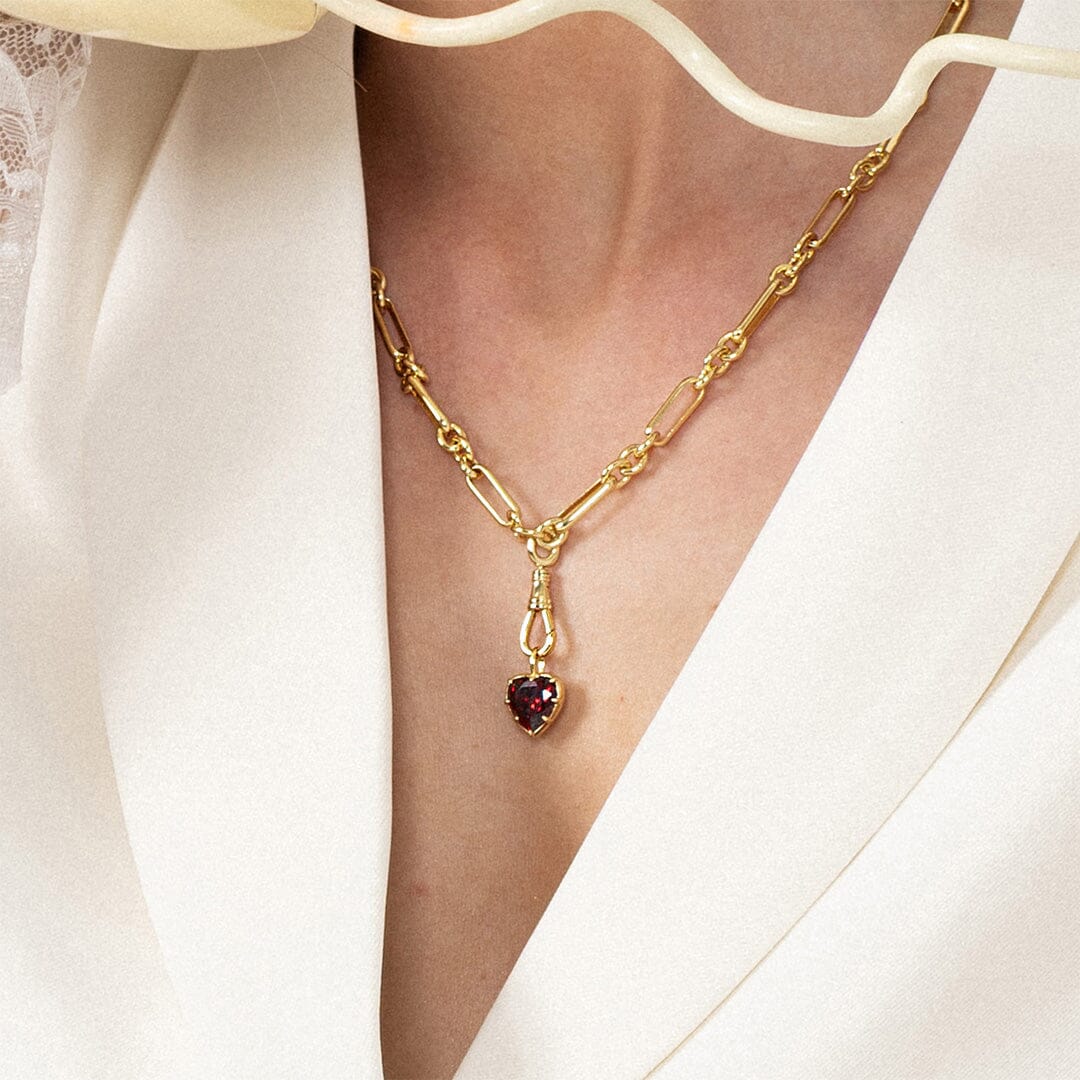 Florence Heart Fob Pendant