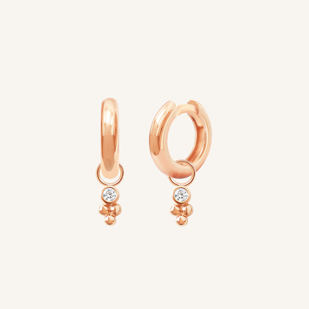 Clarity Plain Hoops