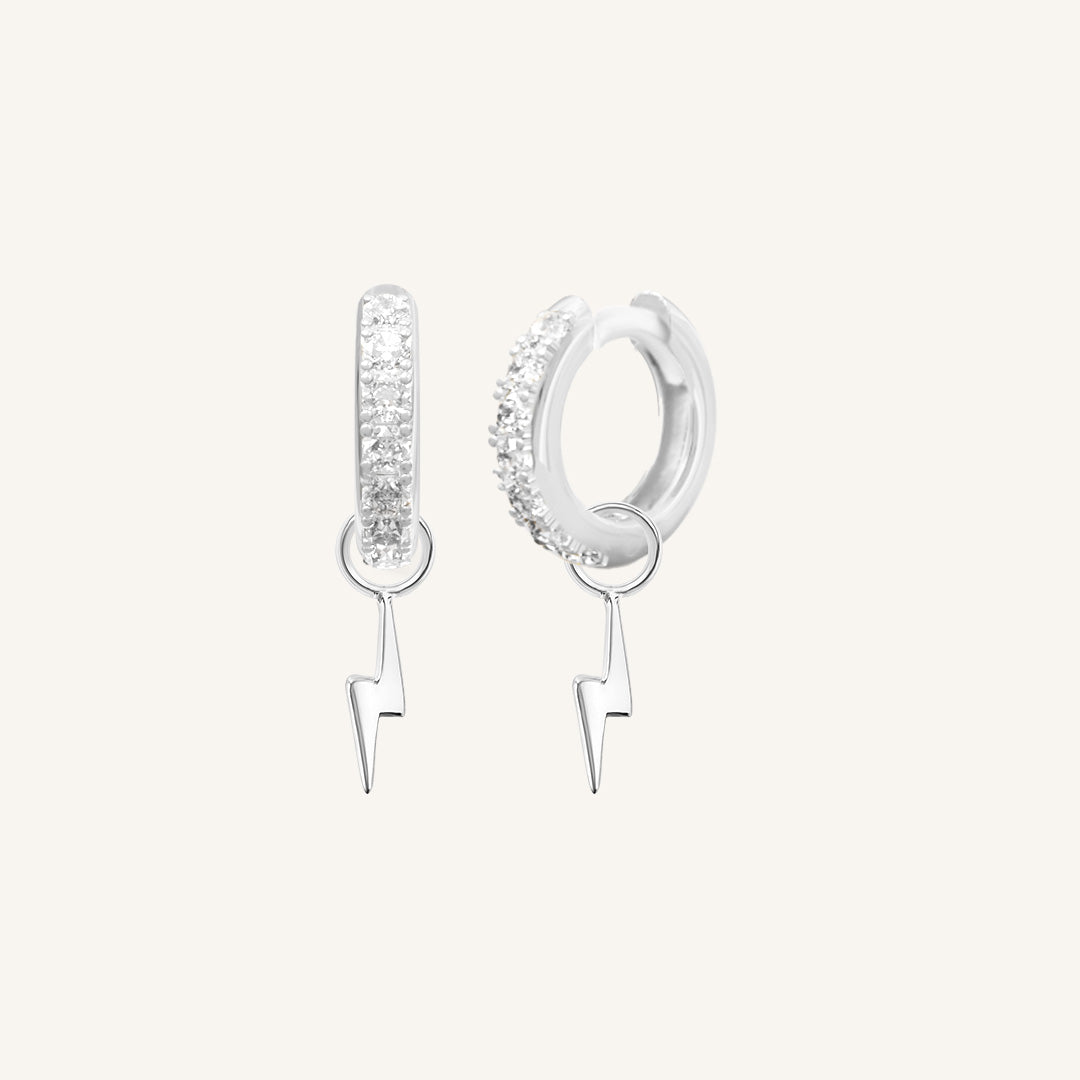 Ignite Crystal Hoops