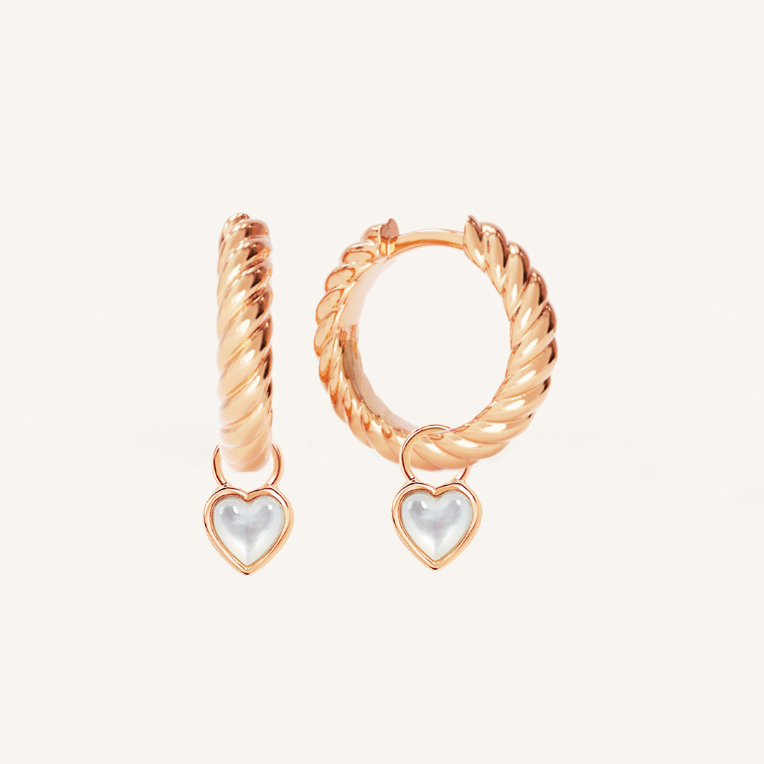 Devote Heart Rope Hoops