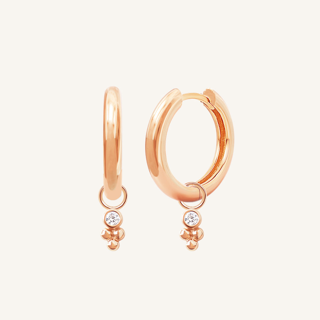 Clarity Plain Hoops