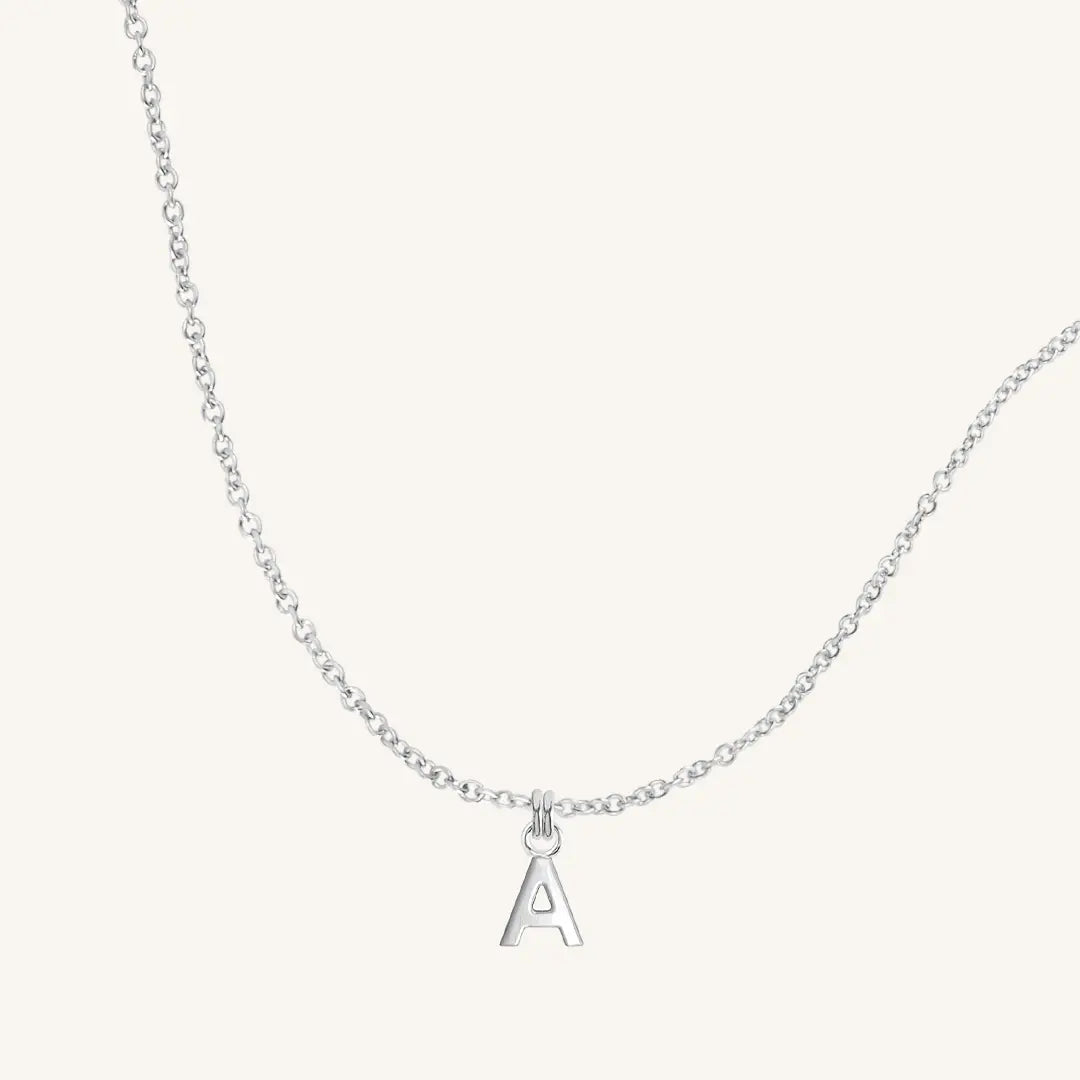 The Letter Necklace Plain Chain by Francesca Jewellery from the Necklaces Collection.
