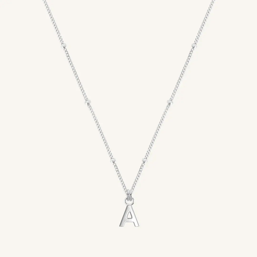 The Letter Necklace Bobble Chain by Francesca Jewellery from the Necklaces Collection.
