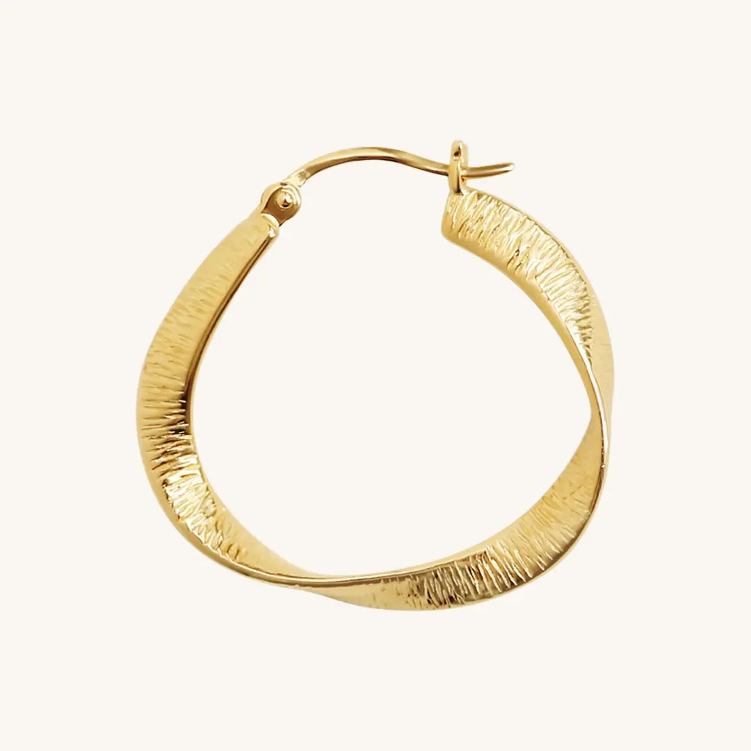 The Abigail Hoops by Francesca Jewellery from the Earrings Collection.
