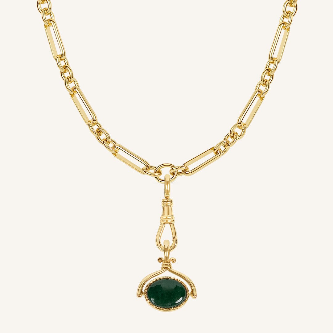 Adeline Pendant Fob Necklace