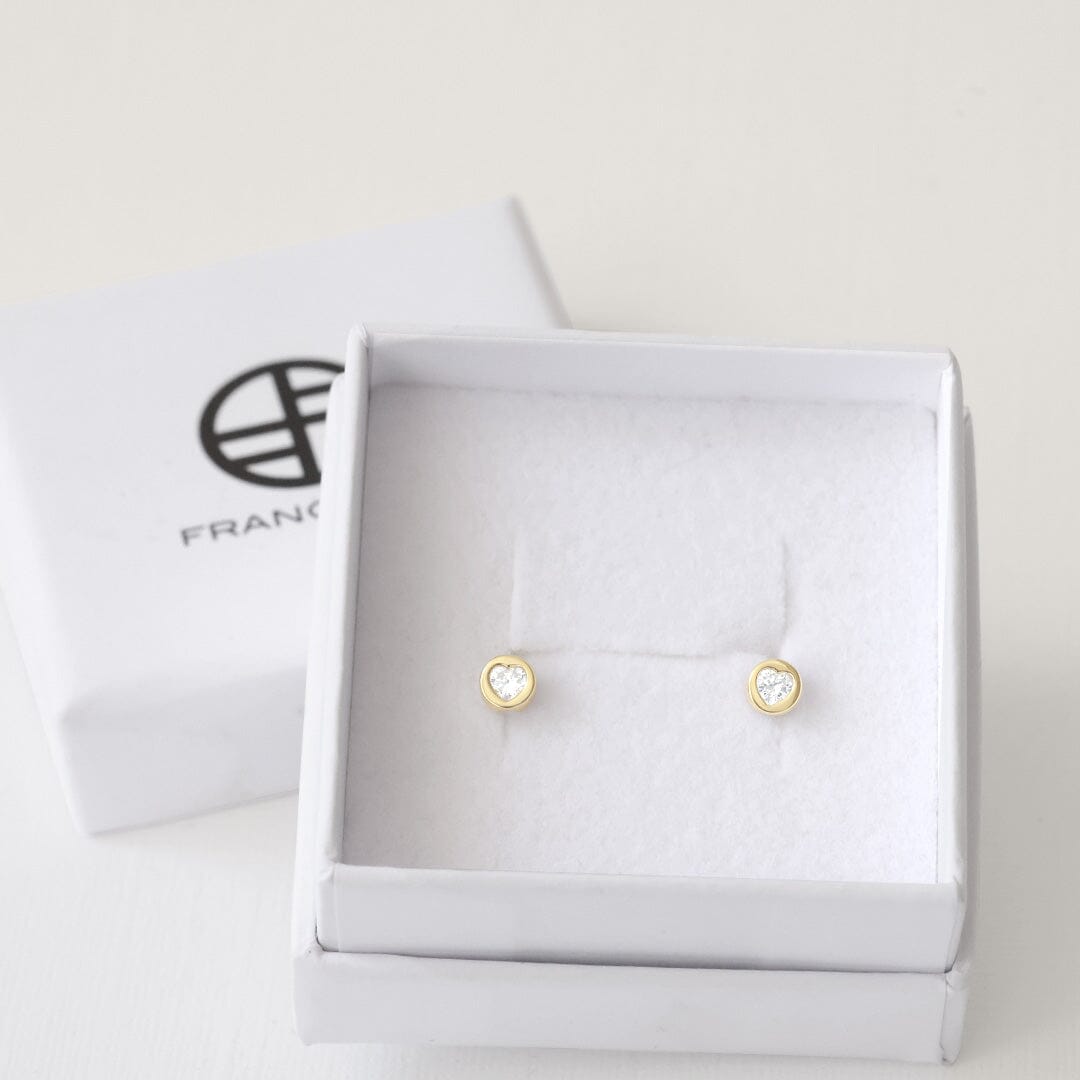Adore Clear Studs