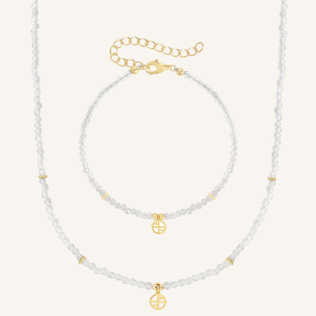 April Birthstone Set