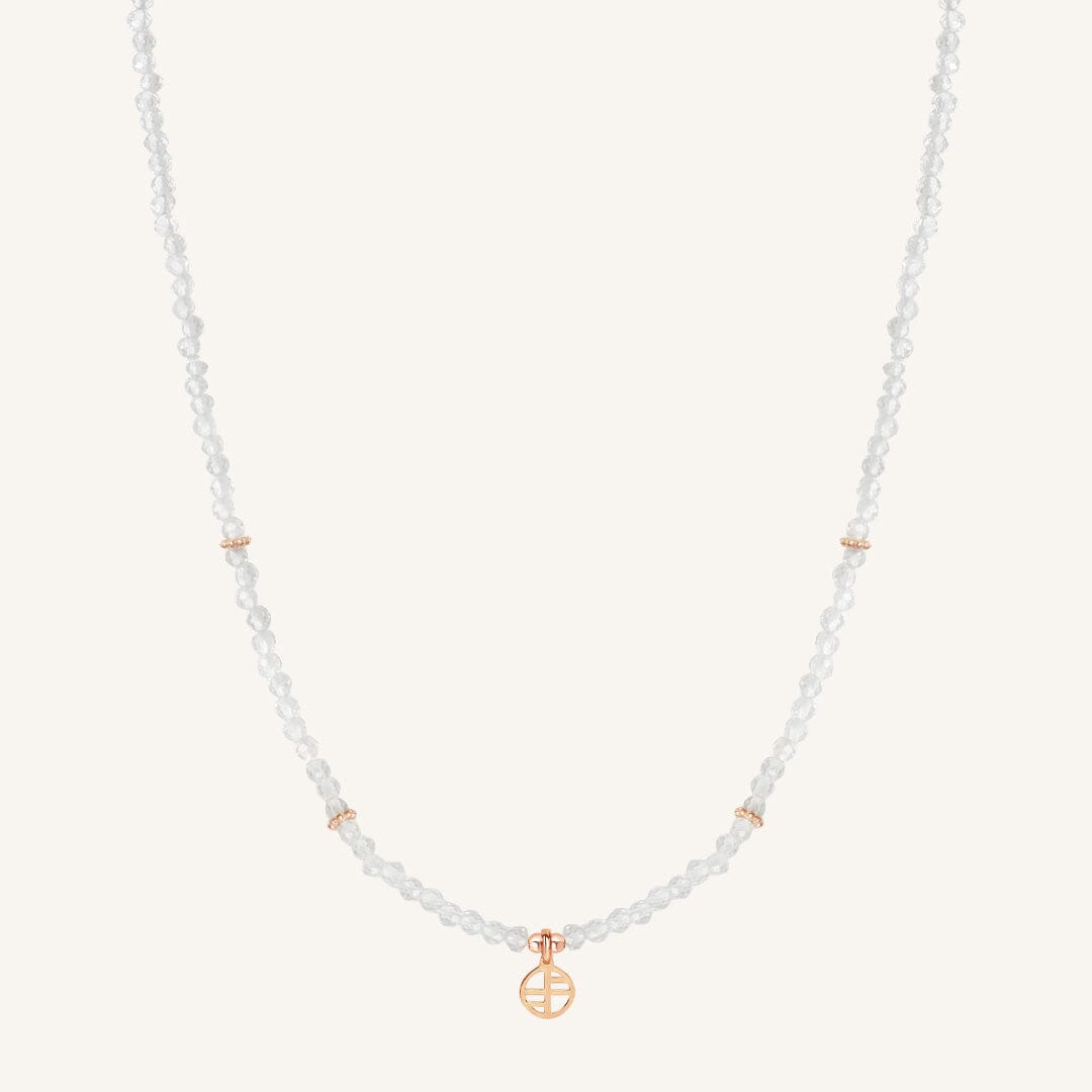 April Birthstone Necklace