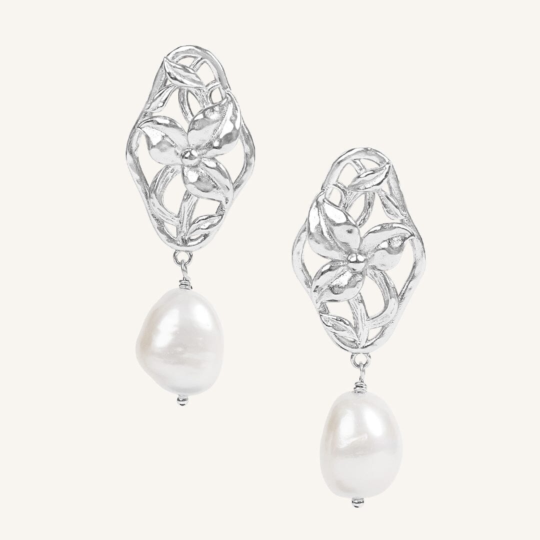 Audrey Pearl Earrings