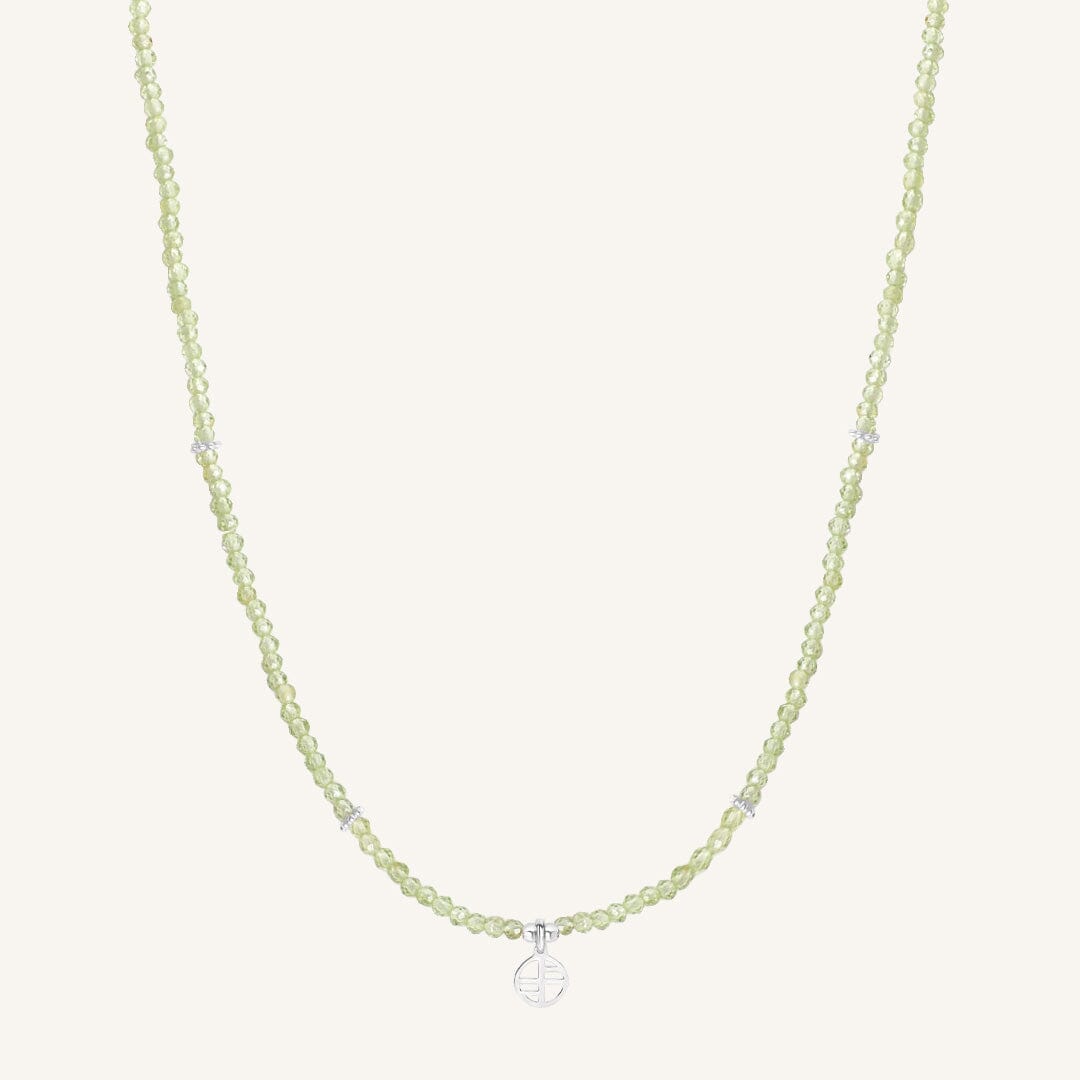 August Birthstone Necklace