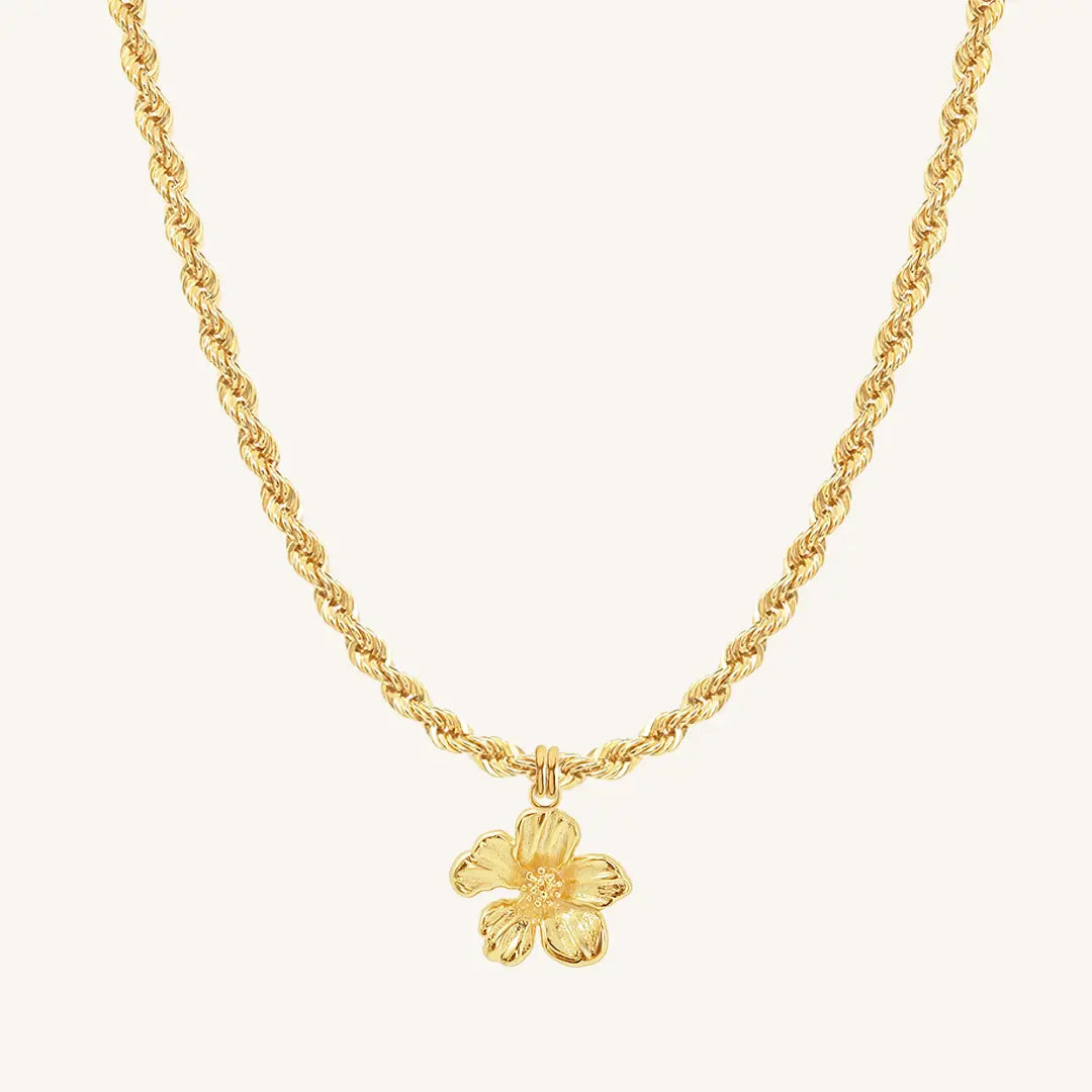 The GOLD-Rope Azalea Necklace by Francesca Jewellery from the Necklaces Collection.