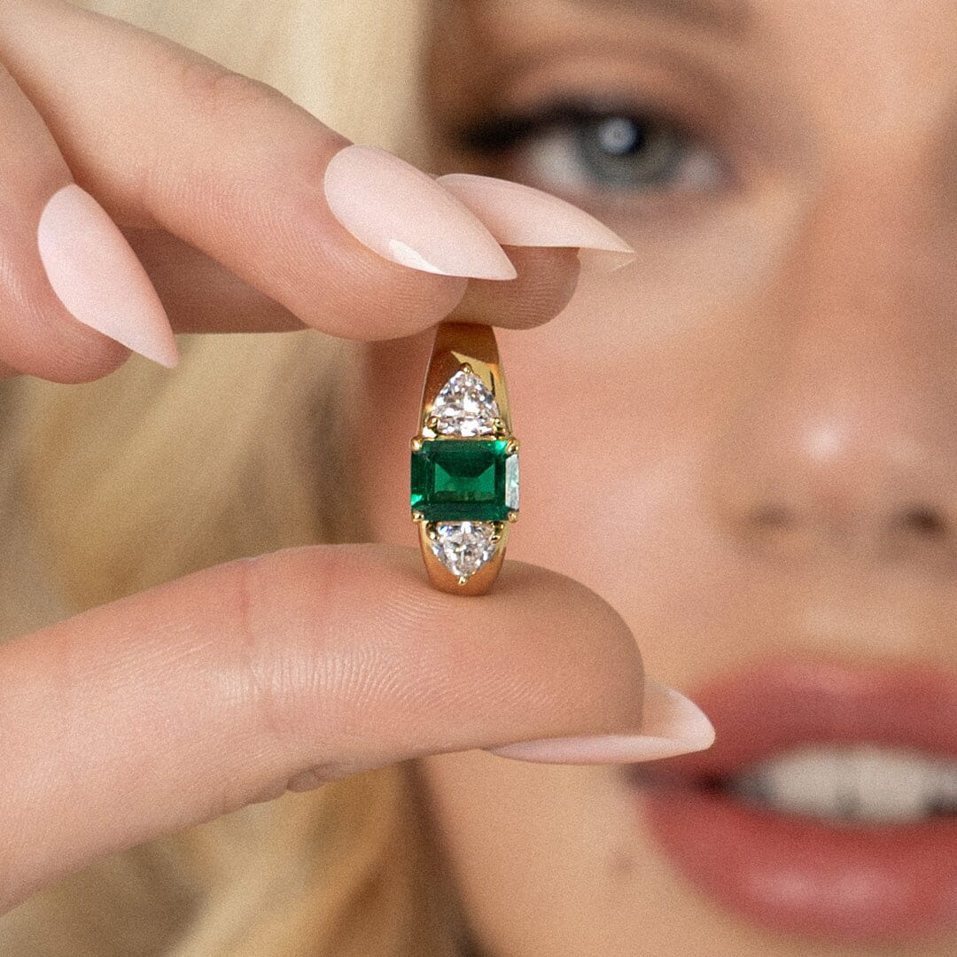 Evelyn Ring and Hoops Set