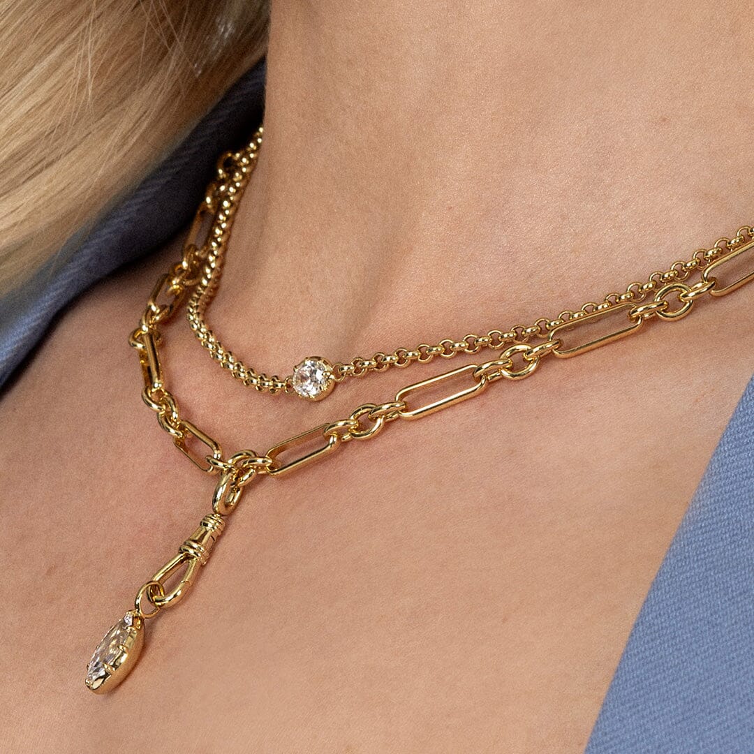 Estelle Chain and Bracelet Set