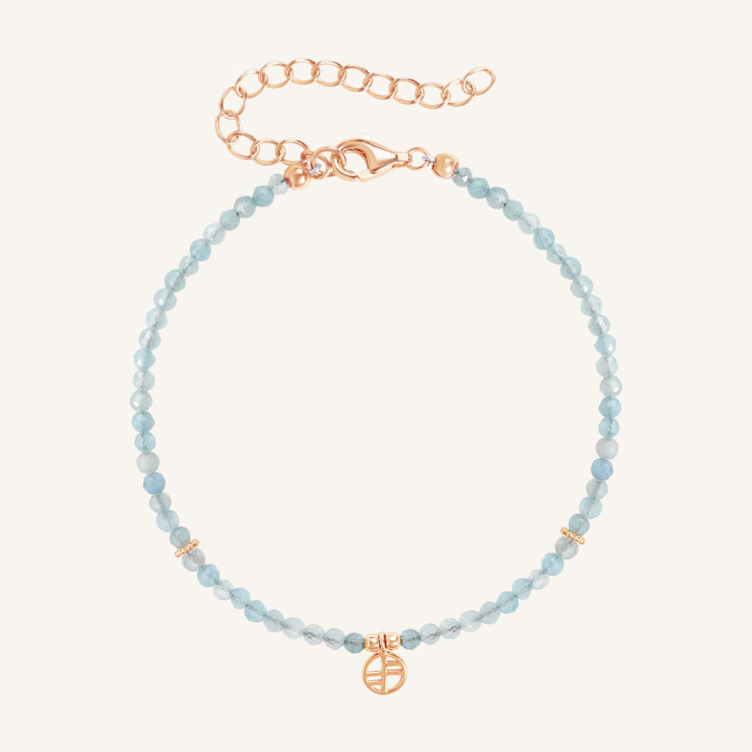 March Birthstone Bracelet