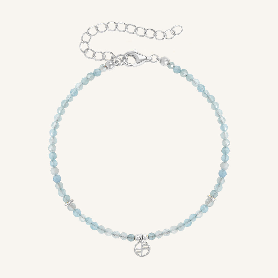 March Birthstone Bracelet