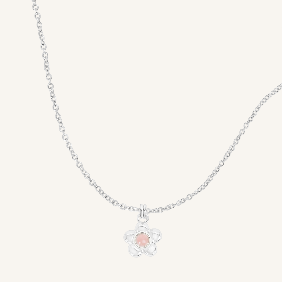 Blossom Flower Charm Necklace