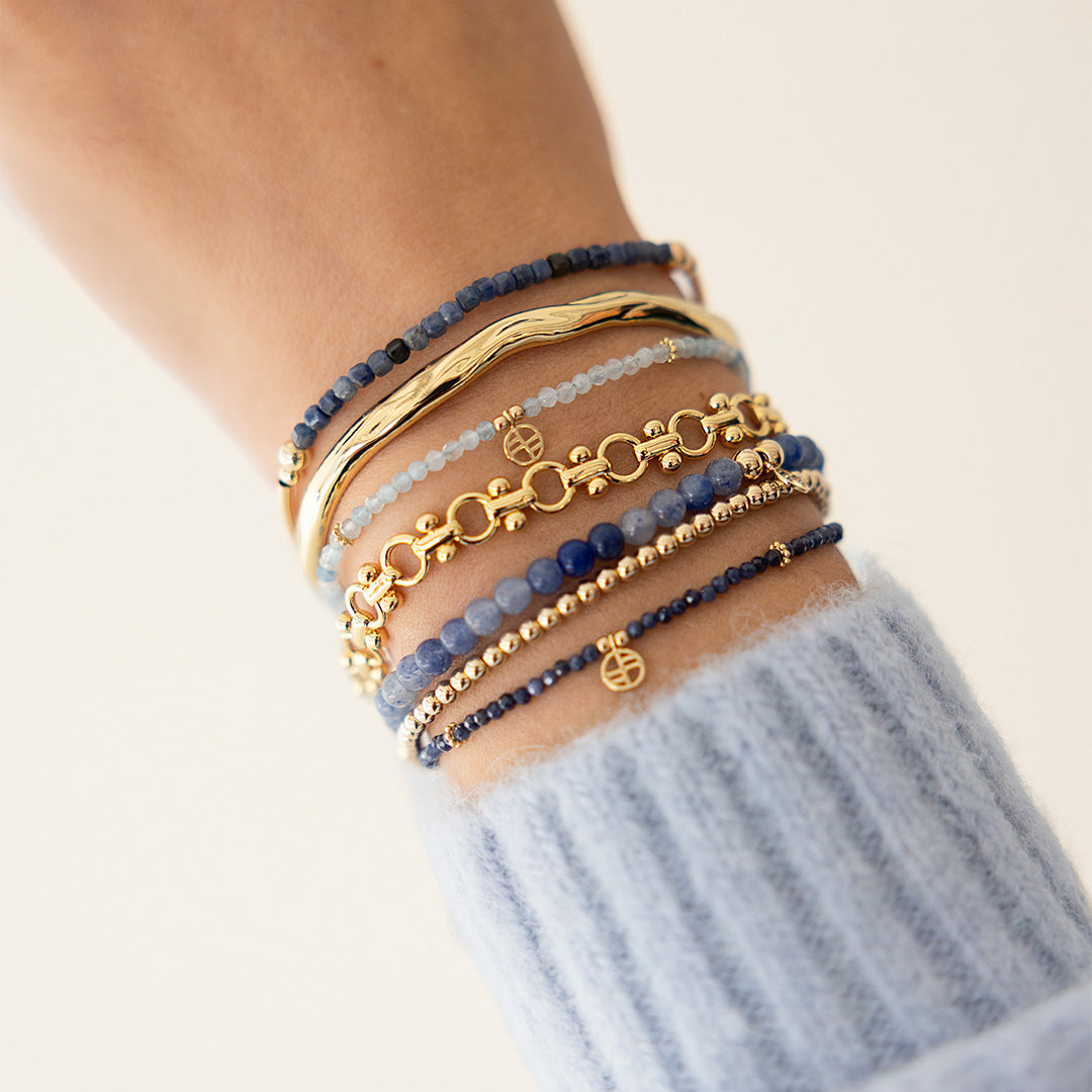 Sapphire Division Charm Bracelet - Stone of Loyalty