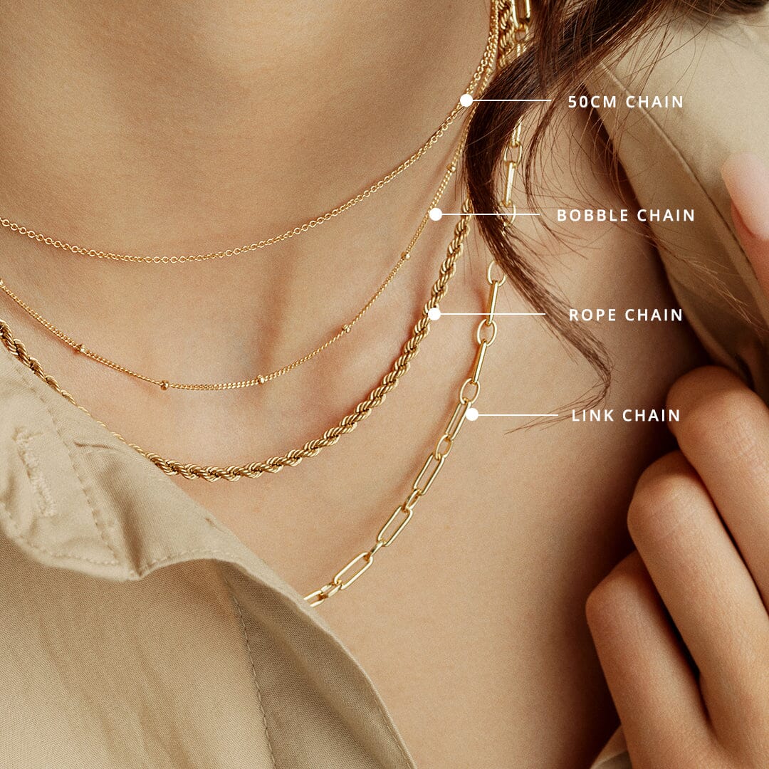 Bobble Chain Necklace 50cm