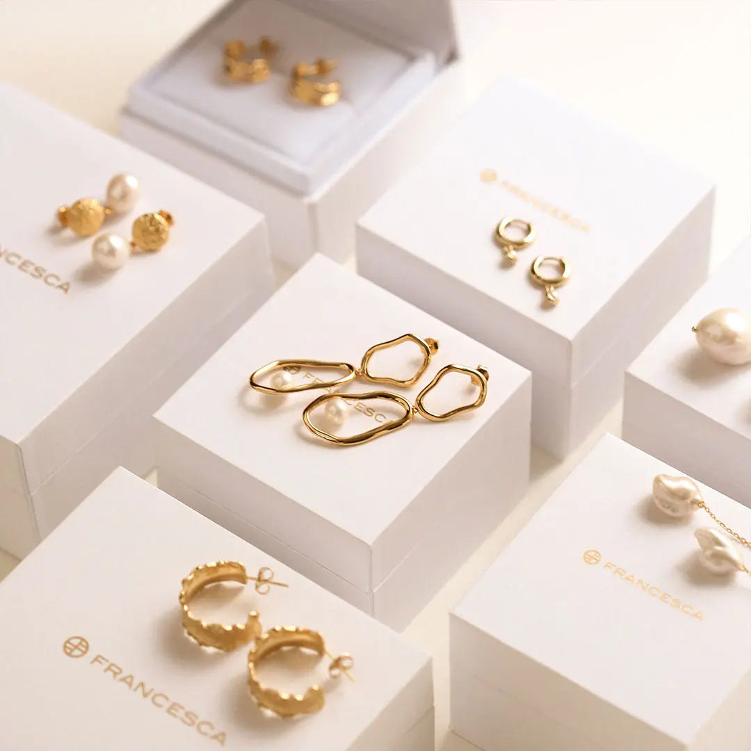 The Darcy Drops by Francesca Jewellery from the Earrings Collection.