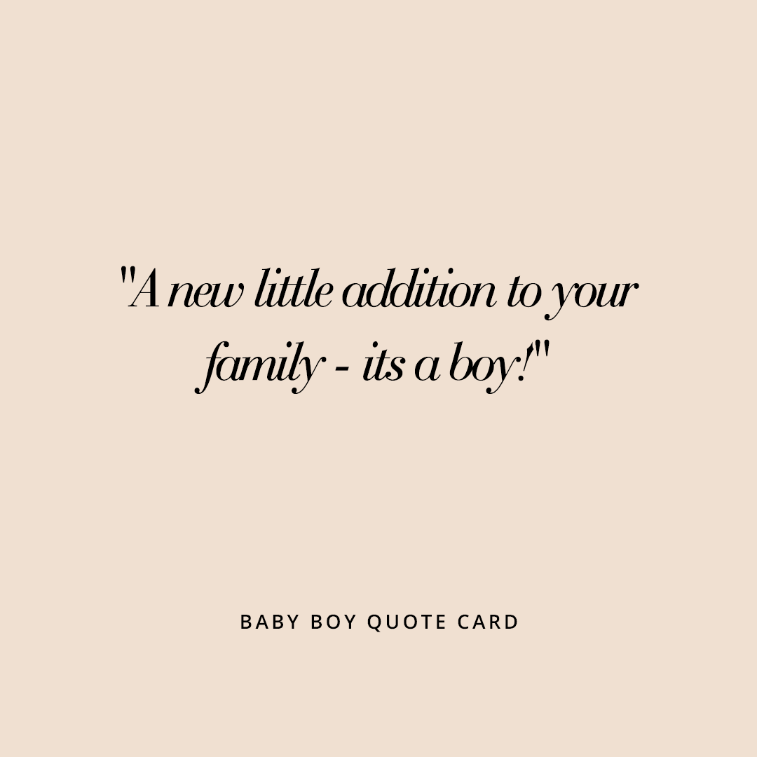Baby Boy Charm