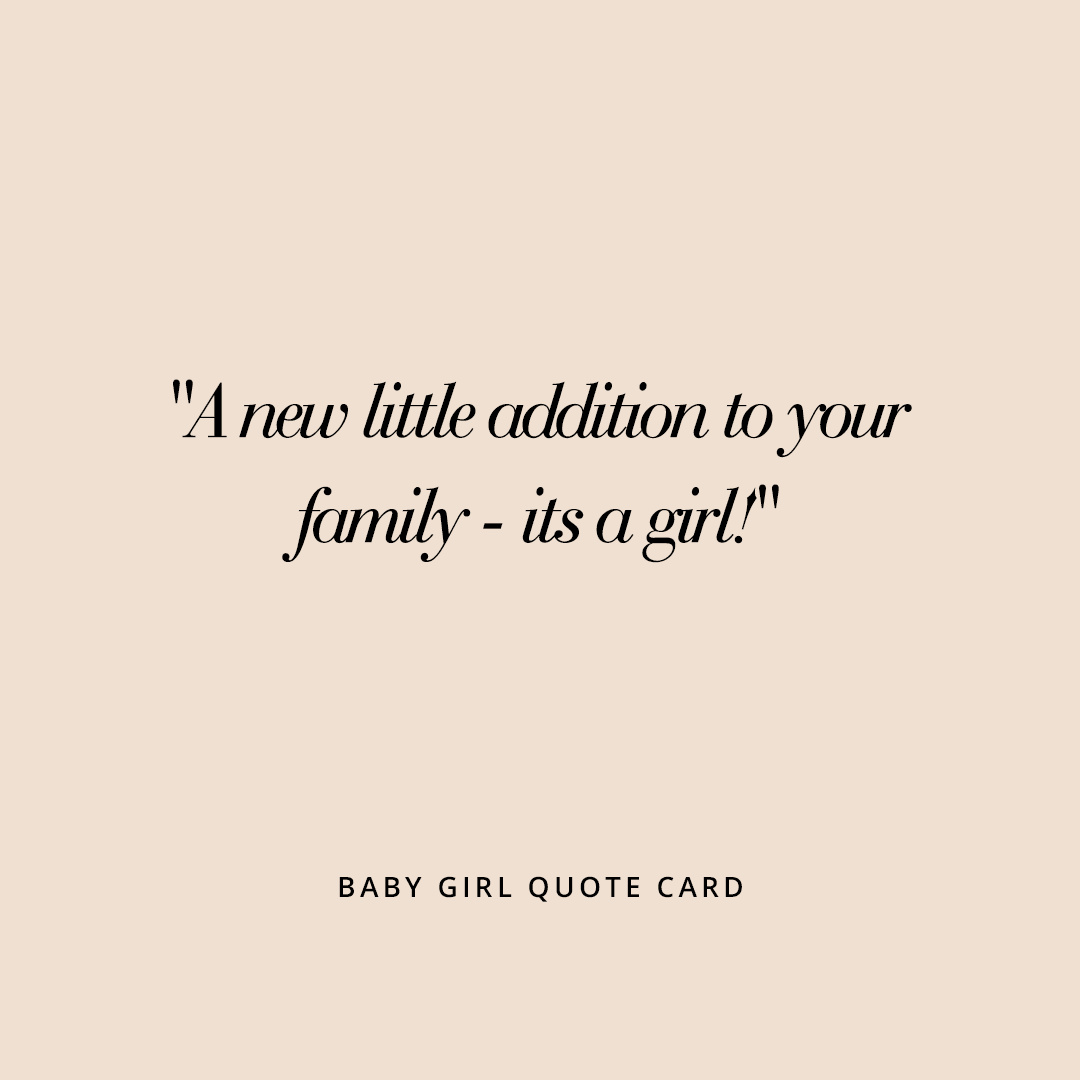 Baby Girl Charm