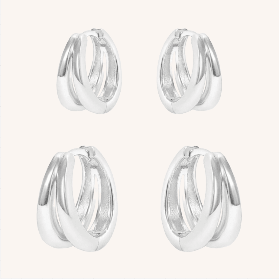 Calla Huggies & Hoops Set