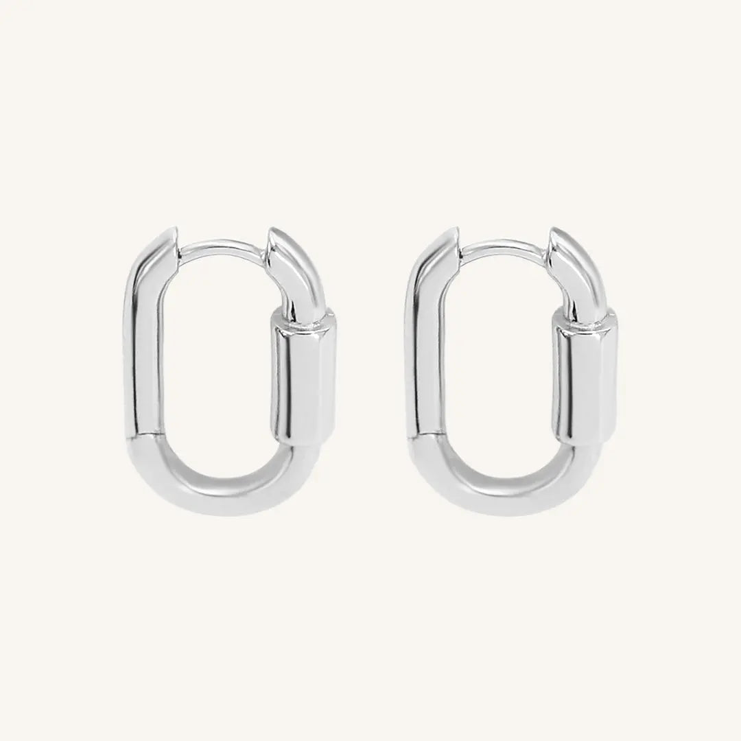 The SILVER Camilla Hoops by Francesca Jewellery from the Earrings Collection.
