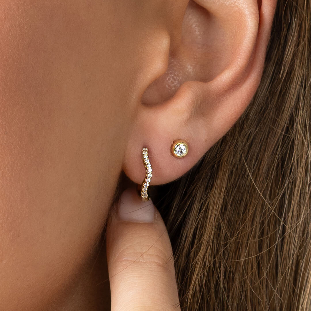 Christmas Bauble Huggies