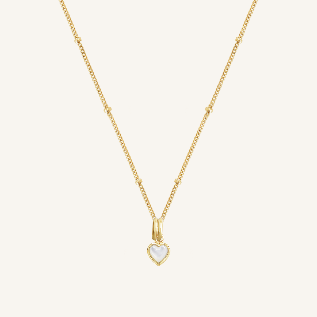 Devote Heart Charm Necklace