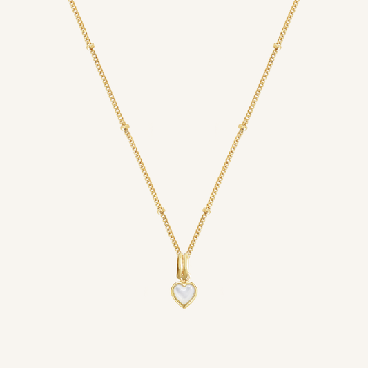 Devote Heart Charm Necklace