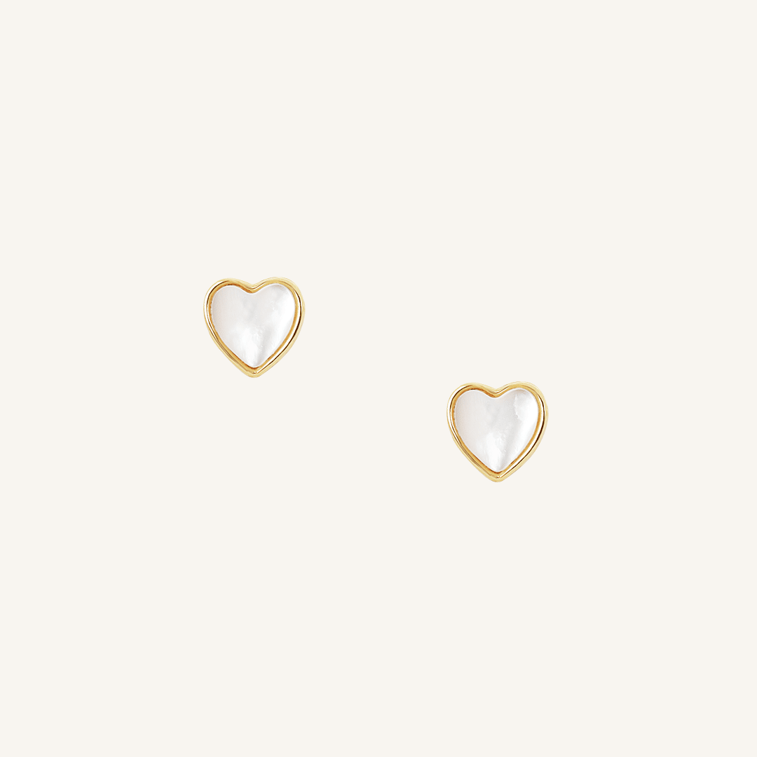 Devote Heart Studs