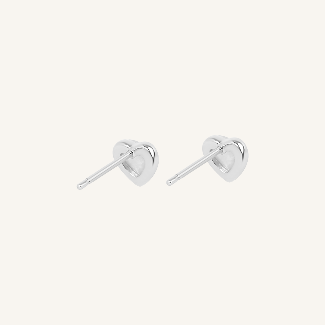 Devote Heart Studs