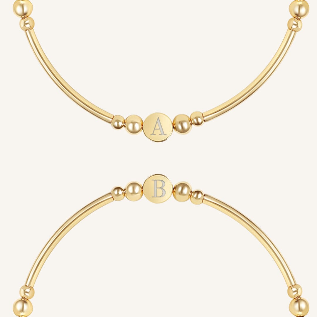 Etch Alpha Charm Bracelet