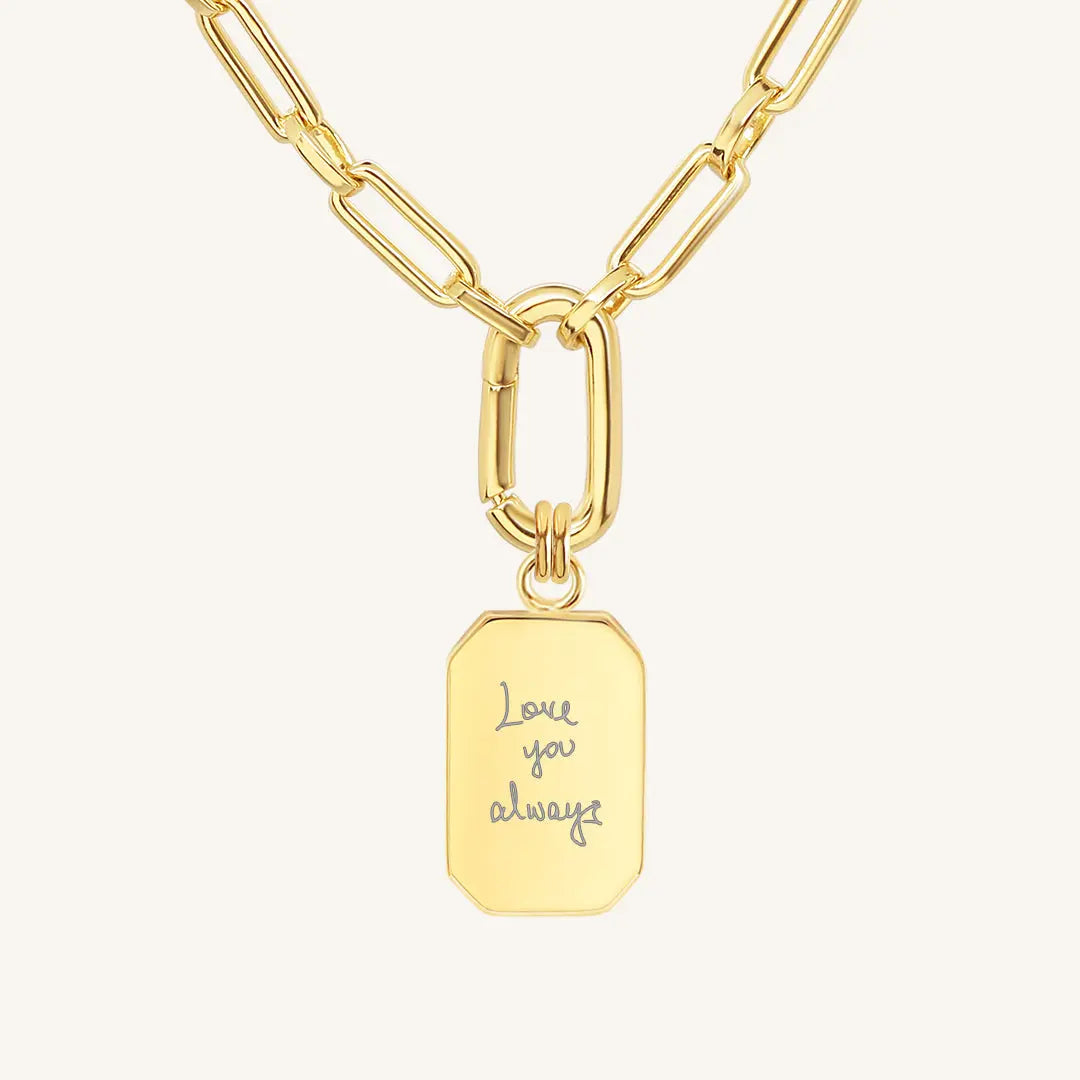 The Link-GOLD Illustrate Amada Necklace by Francesca Jewellery from the Necklaces Collection.