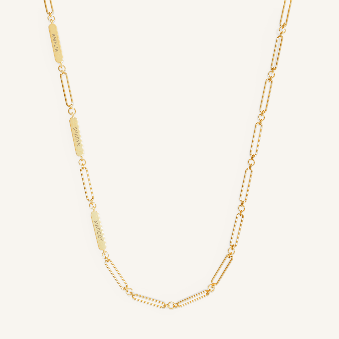 Etch Chain Necklace