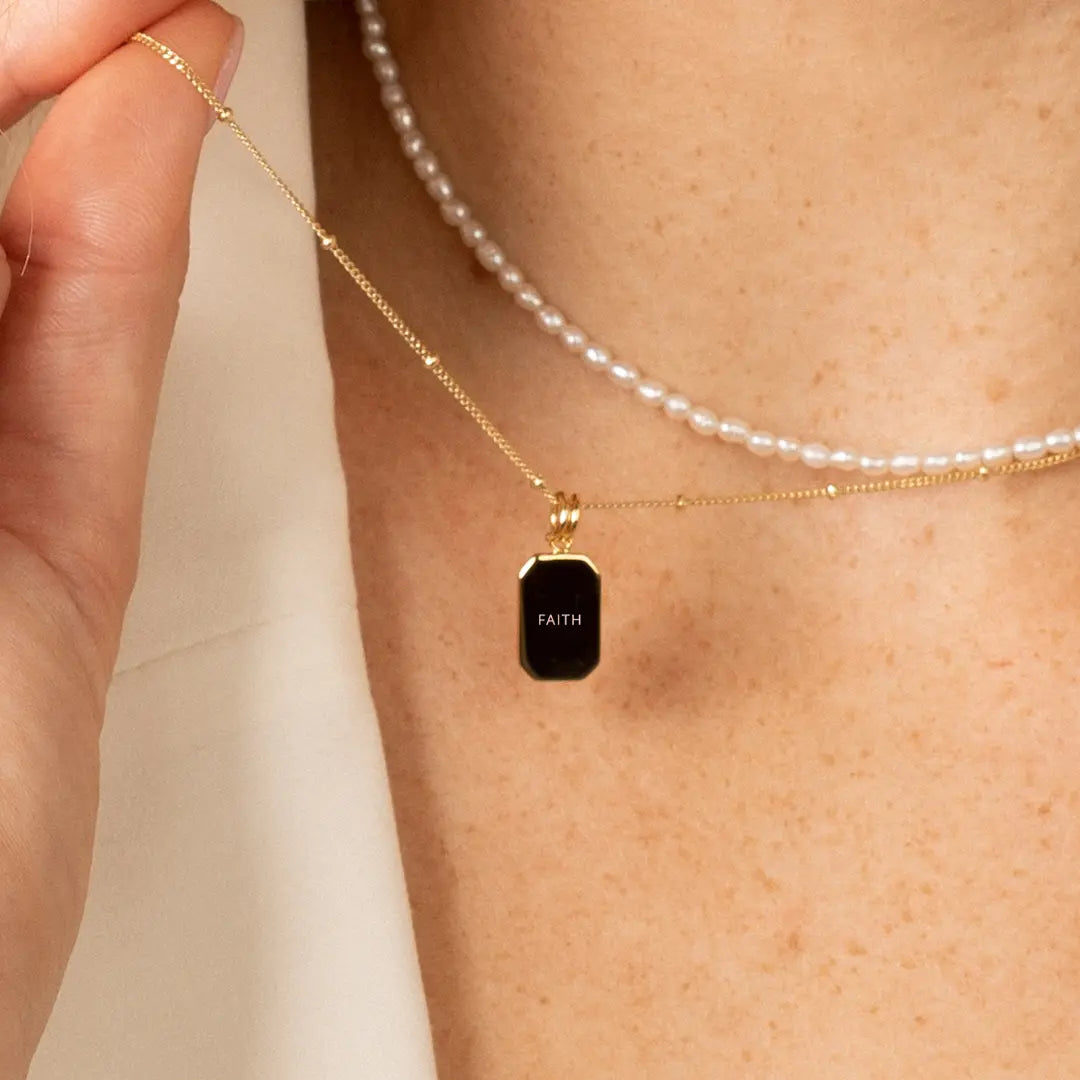 The Etch Faith Charm by Francesca Jewellery from the Charms Collection.