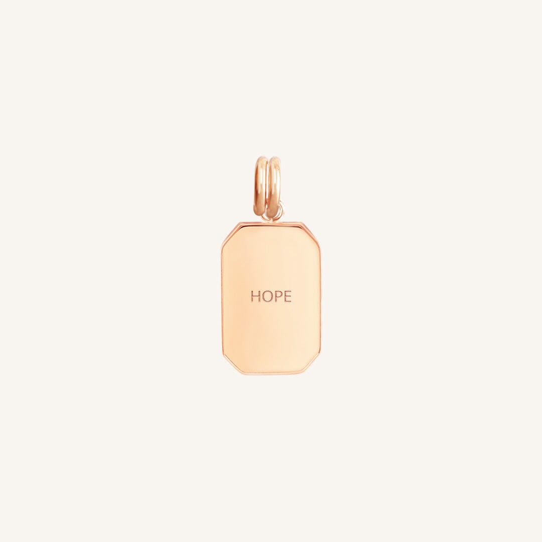 Etch Hope Charm