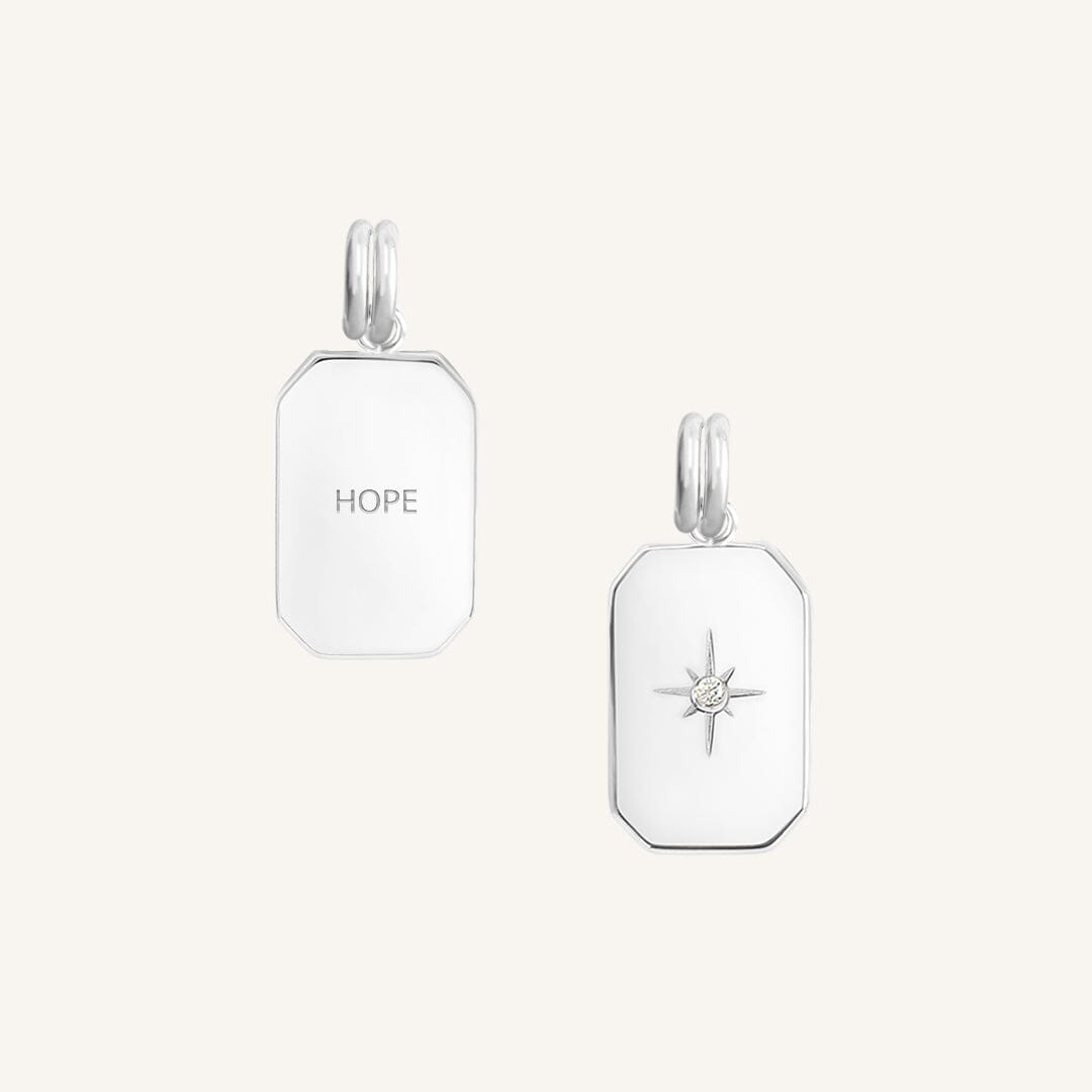Etch Hope Charm