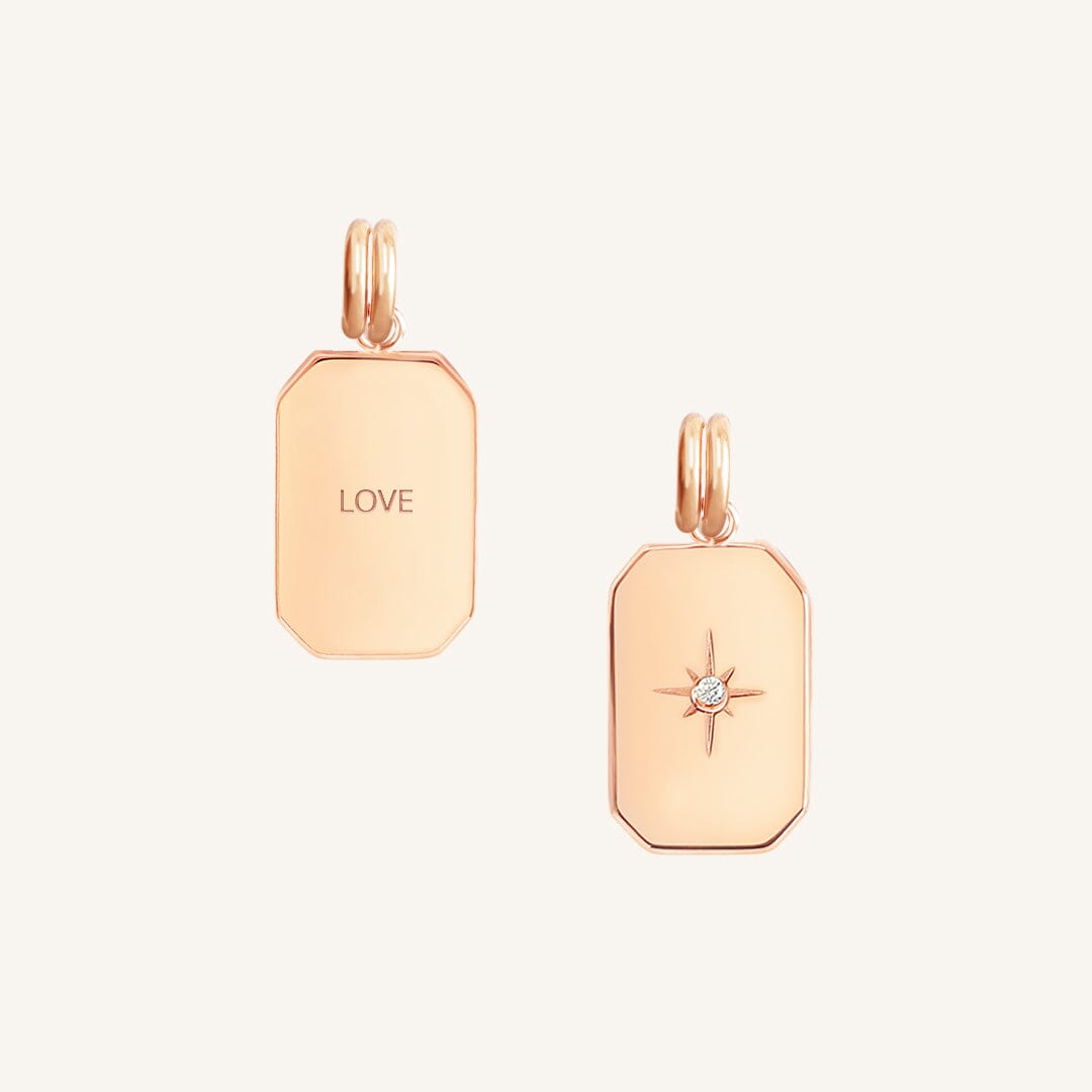 Etch Love Charm