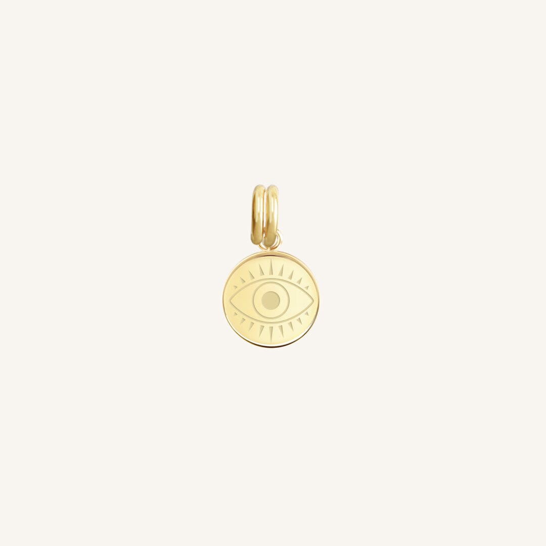 Etch Evil Eye Charm