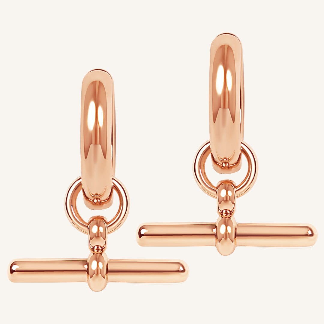 Etta T-Bar Hoops