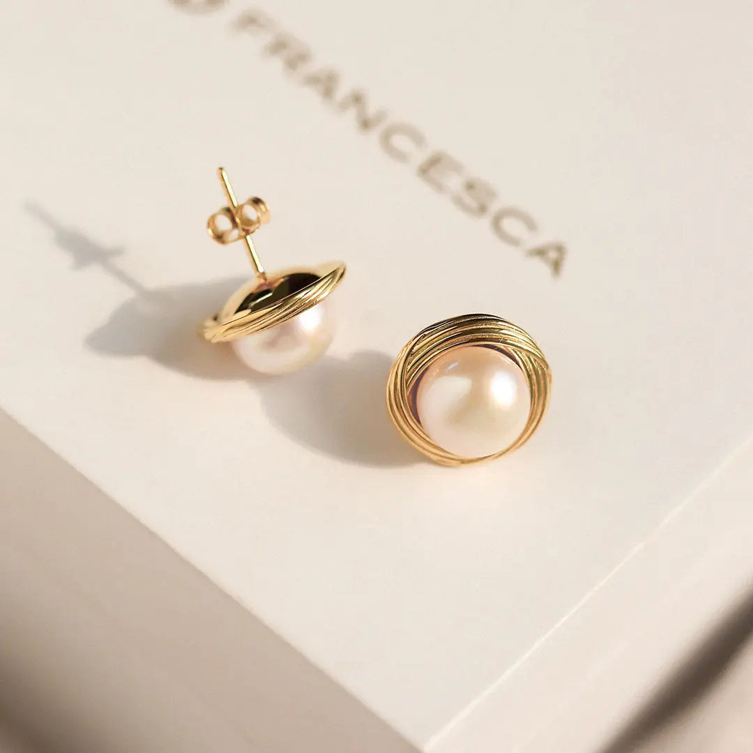The Eyre Studs by Francesca Jewellery from the Earrings Collection.
