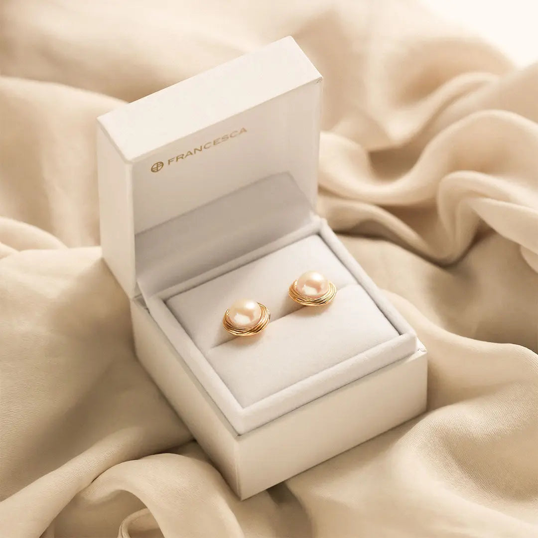 The Eyre Studs by Francesca Jewellery from the Earrings Collection.