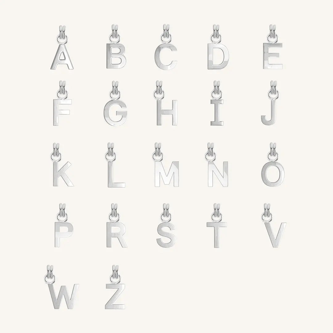 The Letter Necklace Bobble Chain by Francesca Jewellery from the Necklaces Collection.