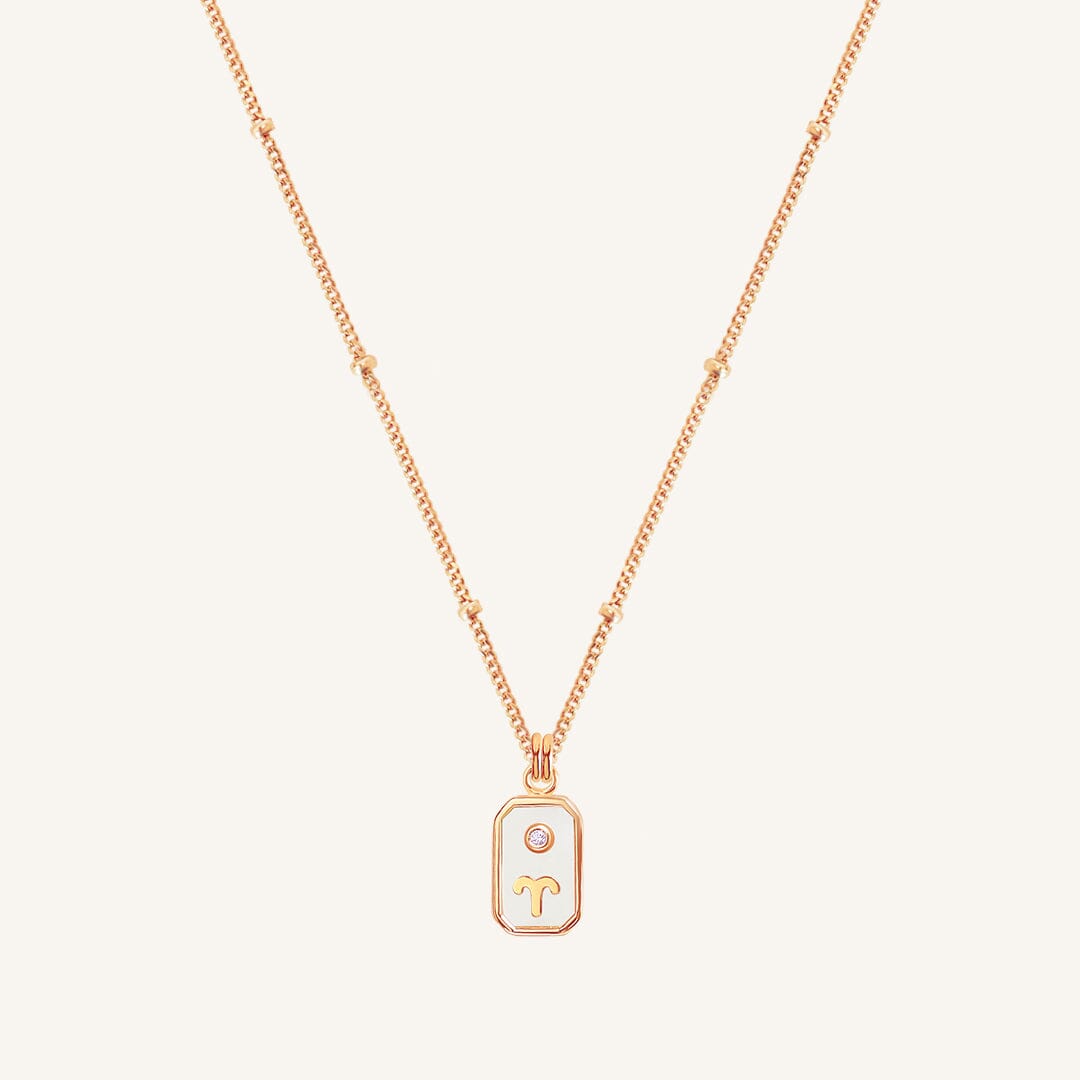 Iridescent Zodiac Necklace