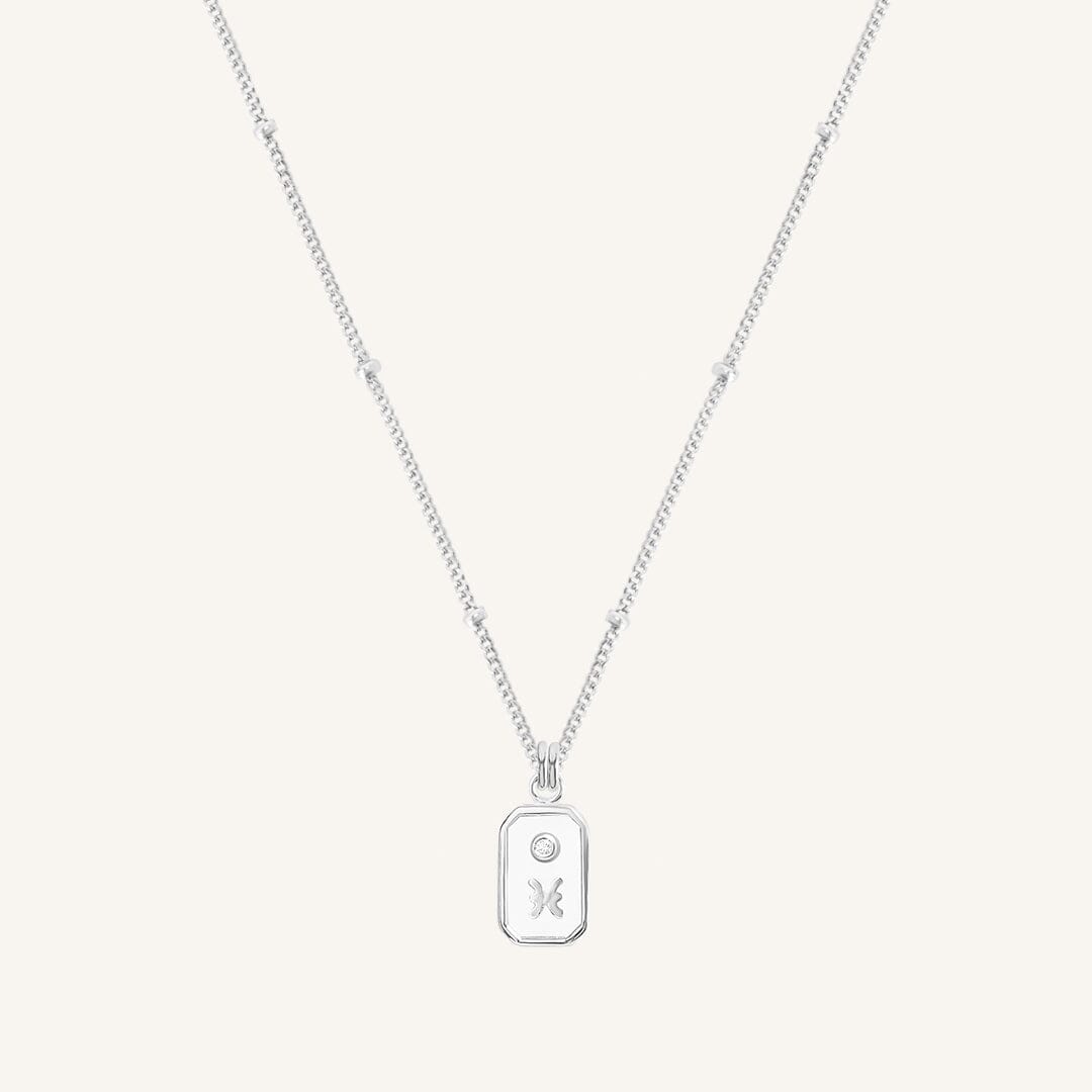 Iridescent Zodiac Necklace