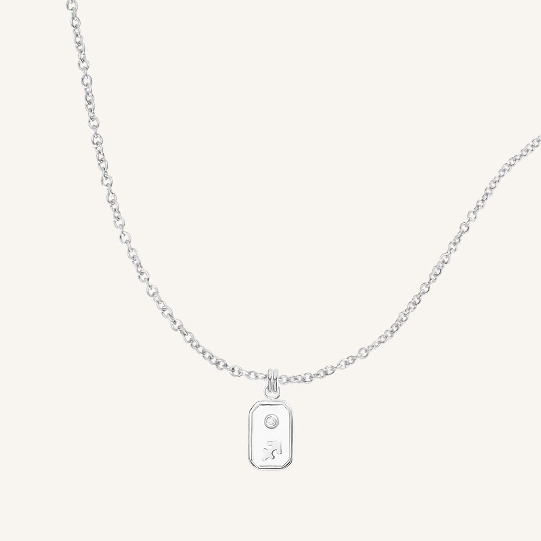 Iridescent Zodiac Necklace