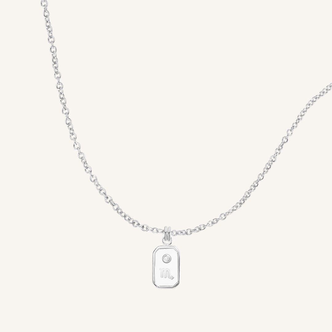 Iridescent Zodiac Necklace