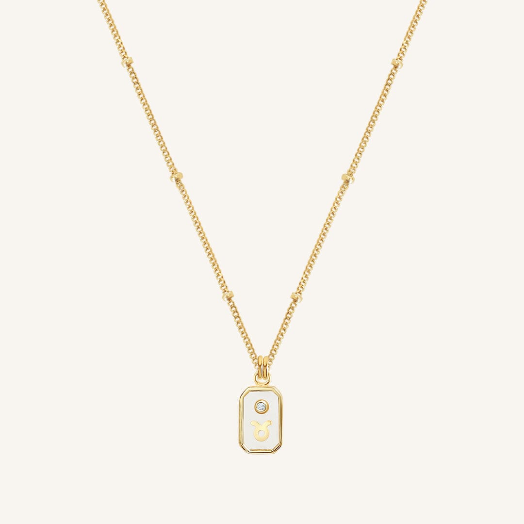 Iridescent Zodiac Necklace