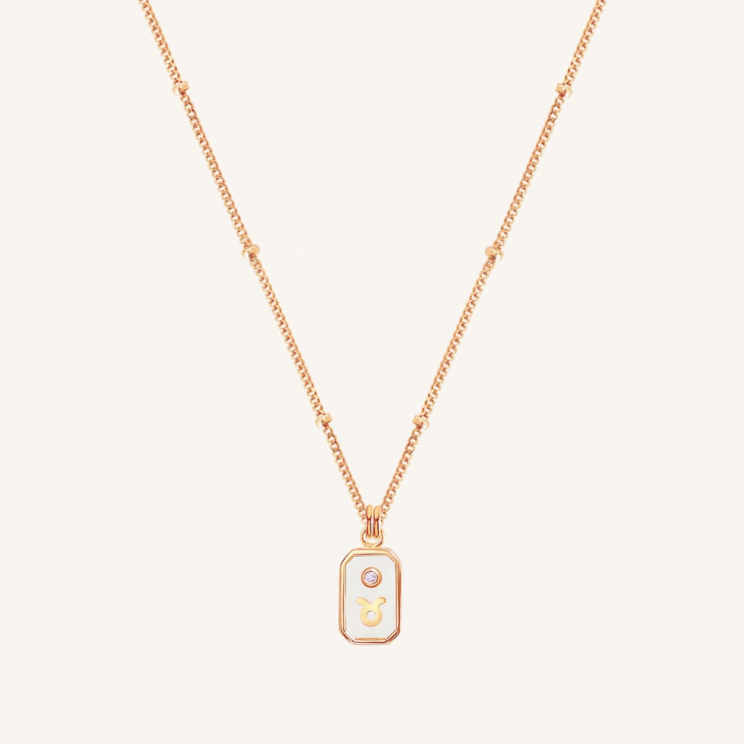 Iridescent Zodiac Necklace
